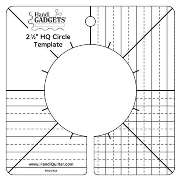 ROM 2 1/2″ Circle Ruler